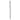Front View of Silver Lee Recycled Mechanical Pencil plain