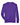 Front View of Sport Purple Men's Zone Performance Long Sleeve T-Shirt - TT11L