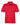 Front View of Sport Red Men's Zone Performance Polo - TT51