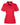 Front View of Sport Red Women's Zone Performance Polo - TT51W
