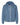 Front View of Steel Blue Sponge Fleece Full-Zip Hoodie - 3739
