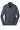 Front View of Steel Grey Port Authority Silk Touch Performance Long Sleeve Polo. K540LS plain