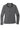 Front View of Steel Grey Port Authority Women's Silk Touch Performance Long Sleeve Polo. L540LS plain