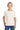 Front View of SwtCrmHthr Jerzees Classics Youth Cotton T-Shirt 363Y plain