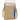 Front View of Tan Vertical Recycled Messenger Bag plain
