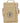Front View of Tan Vertical Recycled Messenger Bag