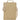 Front View of Tan Vertical Recycled Messenger Bag
