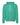 Front View of Teal Sponge Fleece Hoodie - 3719