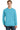 Front View of Tidal Wave Port & Co Beach Wash Garment-Dyed Crewneck Sweatshirt PC098 plain