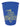 Front View of Translucent Blue Frost Flex Stadium Cup - 16 oz.