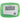 Front View of TrGrn(TGR) In Shape Pedometer plain