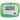 Front View of TrGrn(TGR) In Shape Pedometer plain