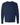 Front View of True Navy Garment-Dyed Heavyweight Long Sleeve T-Shirt - 6014