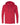 Front View of True Red/ Dark Grey Softstyle® Lightweight Hooded Long Sleeve T-Shirt - 987
