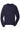 Front View of TrueNavy Port & Co Beach Wash Garment-Dyed Crewneck Sweatshirt PC098 plain