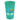 Front View of Turquoise Garyline® Cups-on-the-Go Stadium Cup - 22 oz.