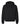 Front View of Vintage Black 10 oz. Heavyweight Hoodie - 4719