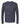 Front View of Vintage Navy Triblend Long Sleeve T-Shirt - 6071