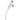 Front View of White 5-in-1 Recycled Long Charging Cable