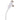 Front View of White 5-in-1 Recycled Long Charging Cable
