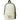Front View of White Barton Recycled Sling Backpack