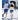 Front View of White Basic Weight White Beach Towel