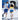 Front View of White Basic Weight White Beach Towel