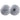 Front View of White Bridgestone Tour B RX Golf Balls - 12 Pack