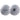 Front View of White Bridgestone Tour B RX Golf Balls - 12 Pack