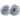 Front View of White Bridgestone Tour B X Golf Balls - 3 Pack