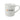 Front View of White Bronx 12oz Ceramic Mug