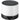 Front View of White Cylinder Bluetooth Speaker plain