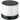 Front View of White Cylinder Bluetooth Speaker plain