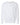 Front View of White Garment-Dyed Lightweight Fleece Crewneck Sweatshirt - 1466