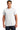 Front View of White Gildan - Ultra Cotton 100% US Cotton T-Shirt. 2000 plain