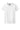 Front View of White Gildan Women's Ultra Cotton 100% US Cotton T-Shirt. 2000L plain