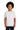 Front View of White Gildan - Youth Ultra Cotton 100% US Cotton T-Shirt. 2000B plain