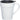 Front View of White Habanera 10oz Ceramic Mug plain