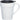 Front View of White Habanera 10oz Ceramic Mug plain