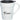 Front View of White Habanera 10oz Ceramic Mug