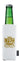 Front View of White Koozie® Collapsible Slim Can Cooler