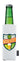 Front View of White Koozie® Collapsible Slim Can Cooler