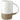Front View of White RockHill Ceramic Mug 17oz plain