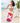 Front View of White Superior Weight White Beach Towel
