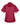 Front View of Wine Women's Easy Blend™ Short Sleeve Twill Dress Shirt with Stain-Release - M500SW
