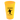 Front View of Yellow Garyline® Cups-on-the-Go Stadium Cup - 22 oz.