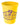 Front View of Yellow Good Value™ Stadium Cup - 16 oz.