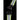 Front View of Yellow Recycled Polyester Reflective Lanyard