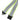 Front View of Yellow Recycled Polyester Reflective Lanyard