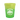 Front View of Yellow/Green - Yellow/Green Garyline® Cups-on-the-Go Color-Changing Stadium Cup - 16 oz.
